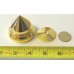 BBC Large Audio Gold Isolation Metal Pro Cones, NEW !!!